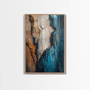 Textured Abstract, Moody Wall Art, Canvas Print, Wabi Sabi Art, Rustic Decor, Southwest Wall Art, Modern Art, Gift Idea, Living Room Art