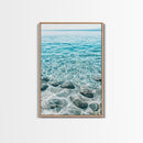 Tranquil Ocean, Coastal Decor, Seascape Painting, Coastal Landscape Art, Nautical Wall Art, Blue and Green Wall Art, Canvas Print