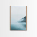 Misty Waters, Lake Tahoe Art, Moody Art, Coastal Landscape, Nautical Wall Art, Wabi Sabi Art, Minimalist Art, Canvas Print