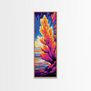 Serene Horizon, Sunset Waters, Tranquility Art, Nature Reflection, Living Room Accent, Minimalist Style, Canvas Print, Relaxing Vibes