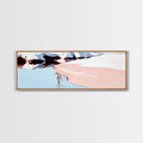 Glacier Reflection, Icy Landscape, Winter Art, Framed Canvas Print, Nordic Wall Art, Minimalist Nature, Serene Mountain Decor, Bedroom Art