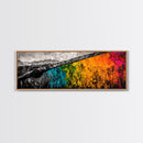 Vibrant Abstract Landscape, Nature Painting, Bold Statement Art, Modern Home Decor, Contemporary Wall Art, Living Room Artwork, Canvas Print