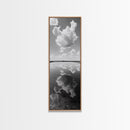 Cloud Reflections, Still Lake, Tranquil Waters, Sky Mirror Canvas Print, Minimalist Living Room Wall Art, Scandinavian Style Decor