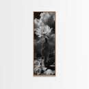 Desert Flower, Cactus Bloom, Southwest Charm, Bold Nature Art, Framed Canvas Print, Kitchen Wall Art, Boho Western Home Decor