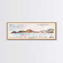 Anse de Grande Saline, St. Barths Watercolor Print, Vacation Gift, St. Barths Wall Art, Beach Painting, Beach Decor, Large Wall Art, Wood Frame Art