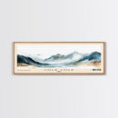 Cole Cole, Chile Watercolor Beach Print, Vacation Gift, Chile Wall Art, Beach Painting, Beach Decor, Beach Painting