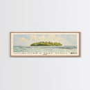 Glover’s Reef Atoll, Belize Watercolor Beach Print, Vacation Gift, Belize Wall Art, Beach Painting, Beach Decor, Beach Painting