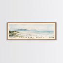 Langebaan Beach, South Africa Watercolor Print, Vacation Gift, South Africa Wall Art, Beach Painting, Beach Decor, Large Wall Art, Wood Frame Art