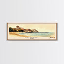 Sozopol, Bulgaria Watercolor Beach Print, Vacation Gift, Bulgaria Wall Art, Framed Canvas Print, Framed Beach Painting