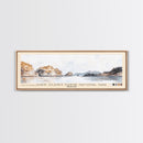 Surin Islands Marine National Park, Thailand Watercolor Print, Vacation Gift, Thailand Wall Art, Beach Painting, Beach Decor, Large Wall Art, Wood Frame Art