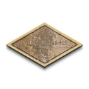 Colorado Springs Diamond Shaped City Map, Custom Diamond Shaped Wall Art, City Map Canvas