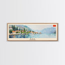 Bar Montenegro Travel Print Wall Art, Panoramic City Art, Travel Art, Wall Decor, Vacation Gift, Framed Canvas Print Or Metal Art