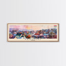 Kamianske Ukraine Wall Art, Panoramic Travel Poster, Panoramic Framed Canvas Print, City Wall Art, Wall Hanging Home Decor, Travel Art
