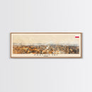 Kragujevac Serbia Travel Print Wall Art, Panoramic City Art, Travel Art, Wall Decor, Vacation Gift, Framed Canvas Print Or Metal Art
