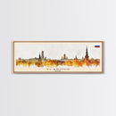 Vladimir Russia Wall Art, Panoramic Travel Poster, Panoramic Framed Canvas Print, City Wall Art, Wall Hanging Home Decor, Travel Art