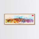 Sanliurfa Turkey Travel Art, City Art, Framed Canvas Print or Metal Wall Art, Europe Travel Poster, Panoramic Wall Art, Extra Wide Wall Art