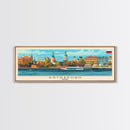 Astrakhan Russia Travel Print Wall Art, Panoramic City Art, Travel Art, Wall Decor, Vacation Gift, Framed Canvas Print Or Metal Art