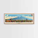 Gyumri Armenia Travel Print Wall Art, Panoramic City Art, Travel Art, Wall Decor, Vacation Gift, Framed Canvas Print Or Metal Art
