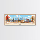 Sterlitamak Russia Travel Print Wall Art, Panoramic City Art, Travel Art, Wall Decor, Vacation Gift, Framed Canvas Print Or Metal Art