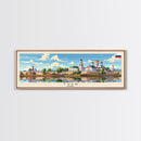 Tver Russia Travel Art, City Art, Framed Canvas Print or Metal Wall Art, Europe Travel Poster, Panoramic Wall Art, Extra Wide Wall Art