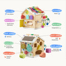 Tiny Land® Cottage Activity Cube - Rainbow