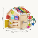 Tiny Land® Cottage Activity Cube - Rainbow