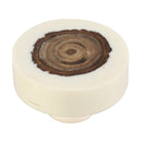 Mascot Hardware Beauty Art 1-1/2 in. Wood & Resin Round Rectangle Cabinet Knob