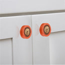 Mascot Hardware Beauty Art 1-1/2 in. Wood & Resin Round Rectangle Cabinet Knob
