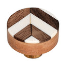 Mascot Hardware Fusion Arrow 1-1/2 in. Round Cabinet Knob (Pack of 10)