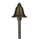 PLB17 Cast Brass LED Bell Shaped Lamp Ready Low Voltage Pathway Outdoor Landscape Lighting Fixture