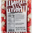 Peppermint Stick Popcorn | Pack of 4 | 7 oz | HR Poppin' Snacks