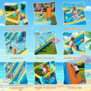 10-in-1 Inflatable Water Slide Bounce House With Blower (SAK26370)