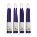 Hand-Dipped Beeswax Taper Candles - Bulk 4-Pair Bundle