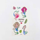 Mermaid Tattoos for Kids – 10 Sheets Party Favor Body Stickers