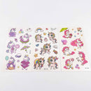 Cartoon Unicorn Tattoos – 10 Sheets for Girls Birthday Parties