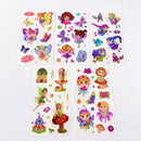 10 Fairy Tattoo Sheets – Non-Toxic Waterproof Kids Party Tattoos