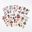 Cartoon Pirate Tattoos for Kids – 10 Waterproof Tattoo Sheets