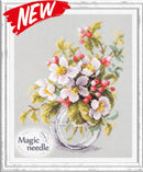 Blooming Apple Tree 100-011 Counted Cross-Stitch Kit
