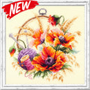 Poppies for Needlewoman 100-123 Counted Cross-Stitch Kit