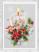 Christmas Candle 100-231 Counted Cross-Stitch Kit