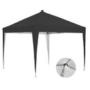 Ainfox 10 x 10 ft Pop-Up Canopy Tent Solar Power Led Light Portable Tailgating Party Tents