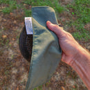 Camp Rag - Burn Proof Work Cloth built from Durable Kevlar Fabric w/ Lanyard Grommet.
