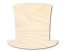 Unfinished Wood Abraham Lincoln Hat Silhouette | Craft Cutout | Up to 36" DIY