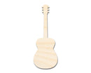 Unfinished Wood Acoustic Guitar | DIY Music Craft Cutout | up to 46"