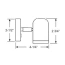 Scandvik LED Brass Reading Light - 10-30V