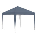 Ainfox 10 x 10 ft Pop-Up Canopy Tent Solar Power Led Light Portable Tailgating Party Tents