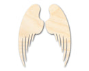 Unfinished Wood Angel Wings | 2 Wings | DIY Angel Craft | Up to 36"