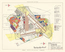 Vintage Map of Donaldson Air Force Base, 1952