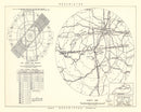 Vintage Map of the Godman Air Force Base Vicinity, 1951