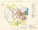 Vintage Map of Sewart Air Force Base, 1952